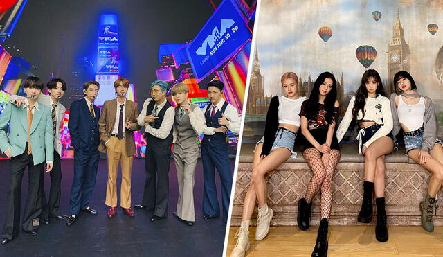 BTS y BLACKPINK son los grupos K-pop más mencionados de acuerdo al análisis de instituto coreano. Foto: composición BH/YG