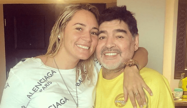 Diego Maradona agrede a la madre de su hijo tras confirmar chats con su exnovia [VIDEO]