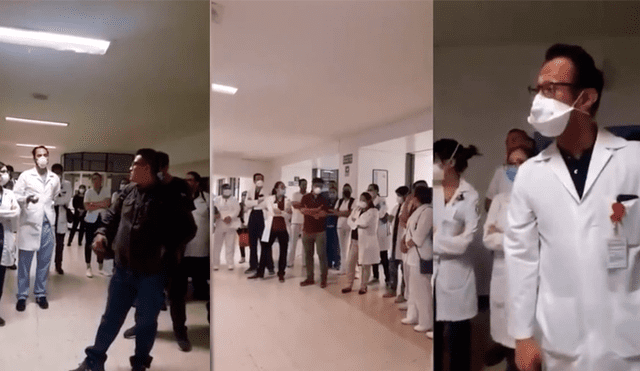 Médicos piden el cierre de hospital por brote de coronavirus. (Foto: Captura)