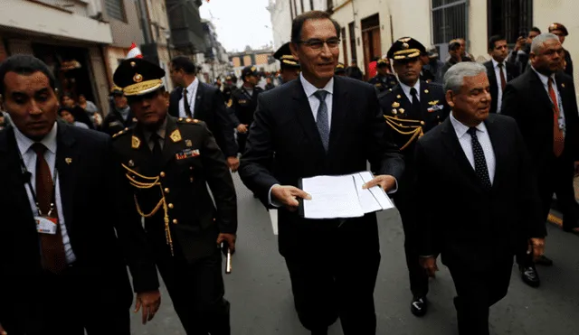 Vizcarra presentará proyecto que declara en emergencia el Ministerio Público