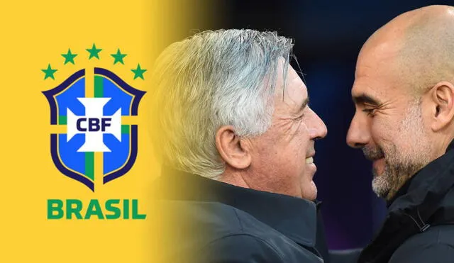 Tite dejó de ser DT de Brasil tras la eliminación de Qatar 2022. Sonaron Guardiola y Ancelotti como posibles reemplazos. Foto: composición/CBF/EFE