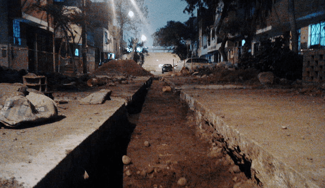 Cercado de Lima: obras en tuberías generan malestar en vecinos