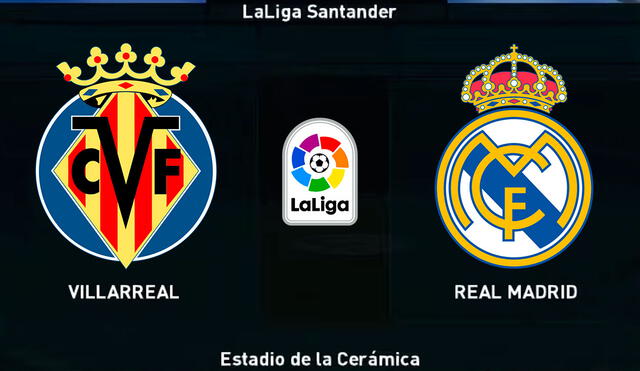 Real Madrid y Villarreal juegan este sábado por la fecha 10 de LaLiga Santander. Foto: Twitter / @officialpes