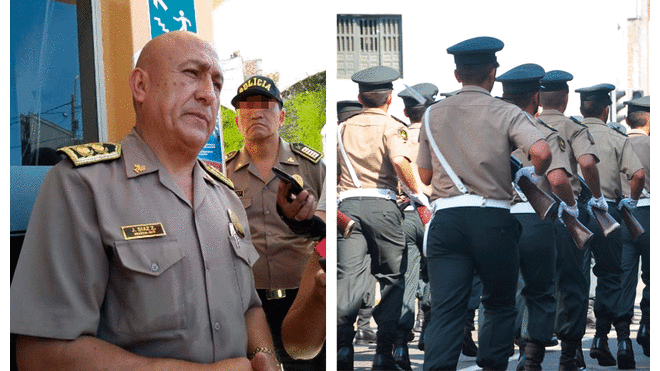 General PNP Julio Díaz y otros seis policías son investigados.