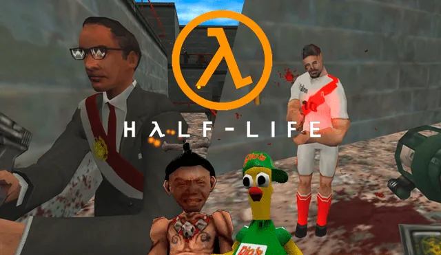 Mods de personajes peruanos en Half-Life por Galy Raffo.