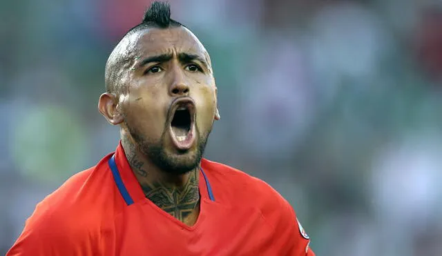 El chileno reveló que el propósito de su 'look' es provocar miedo en sus rivales.