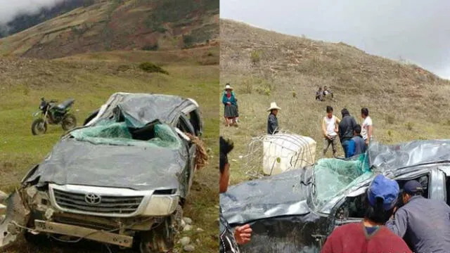 Cajamarca: un muerto y dos heridos en accidente de tránsito  