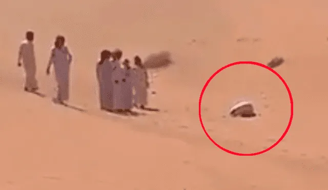 Dhuwaihi Hamoud Al Ajaleen, fue al desierto a recolectar palos para su hogar, pero murió en extrañas circunstancias. Foto: Captura