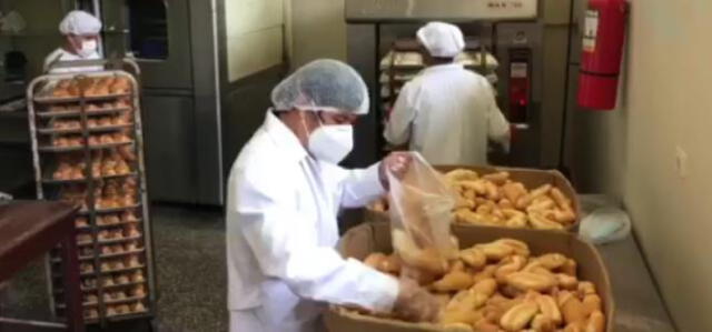 Producción de panes se realiza en Lambayeque. Foto: Conteni2