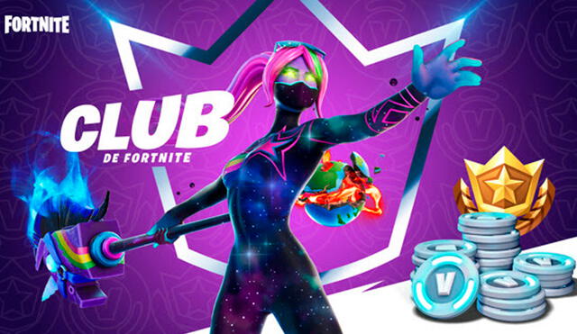 Fortnite Club es un servicio de suscripción mensual que llegará a Fortnite el 2 de diciembre. Foto: Epic Games