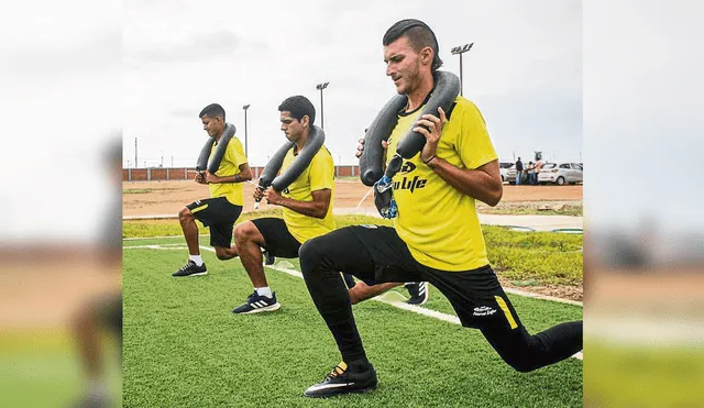 Entrenamiento. La preparación es diaria y a buen nivel.