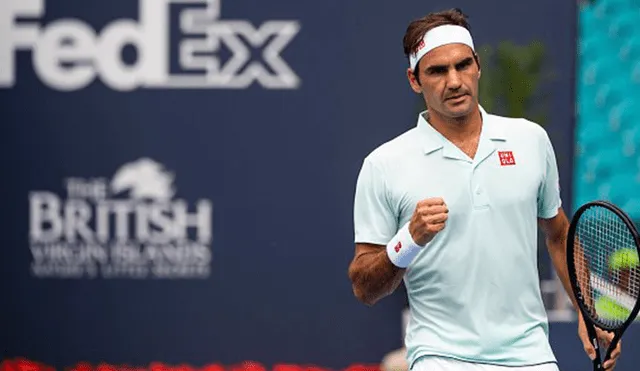 Roger Federer venció sin problemas a Medvedev y accede a cuartos de final del Masters 1000