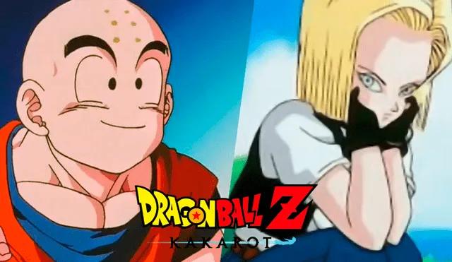 Dragon Ball Z Kakarot muestra cómo hizo Krilin para cortejar y conquistar finalmente a Androide 18.