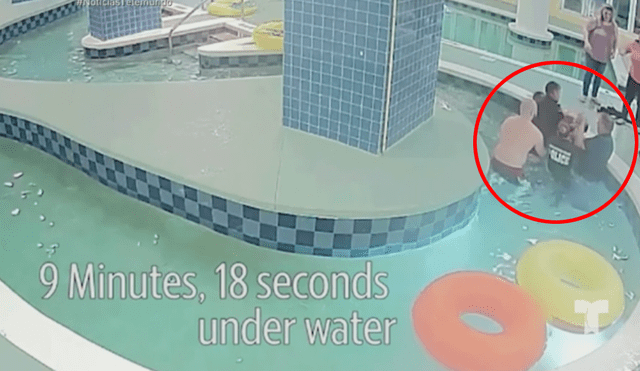 Dramático rescate de menor que permaneció 10 minutos bajo el agua en EE.UU. [VIDEO]