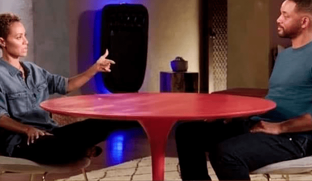 Jada le confiesa a Will si infidelidad durante un episodio de Red Table Talk. (FOTO: captura Youtube)