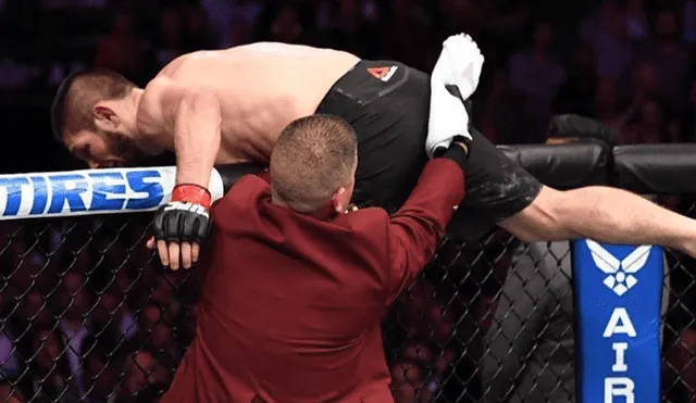 McGregor vs Khabib: Las impactantes imágenes que dejó la pelea de la UFC