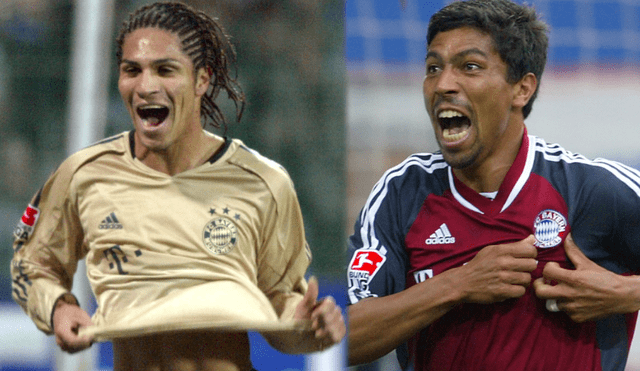 Paolo Guerrero y Giovane Elber jugaron en el Bayern Múnich. Créditos: (Patrik Stollarz/Archivo)