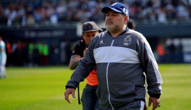 Diego Armando Maradona cumplió 60 años en medio de un bajón anímico. Foto: EFE.