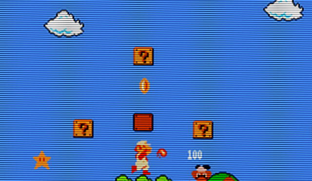 Así luce Super Mario Bros en una TV moderna. Foto: Phhsnews