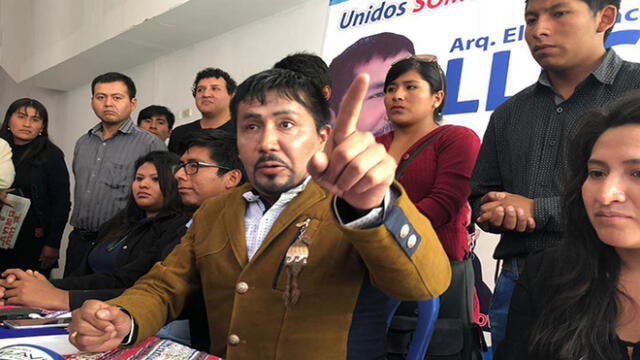 Arequipa: Elmer Cáceres asegura no cambiará su discurso por ganar unos cuantos votos