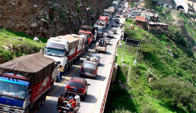 Carretera Central: anuncian restricción del tránsito para vehículos menores
