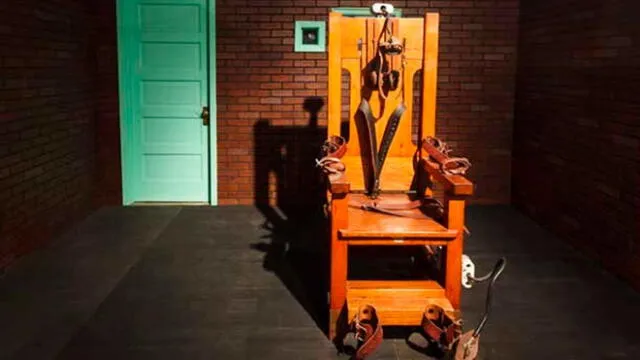 Los presos que se son ejecutados en la silla eléctrica mueren en un periodo de 15 o 30 segundos. Foto: Difusión.