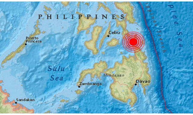 Filipinas: Terremoto de magnitud 5,7 sacude centro del país