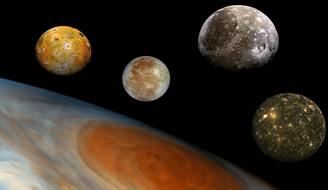 ¡Atención! Júpiter y sus cuatro lunas más grandes se verán fácilmente desde la Tierra