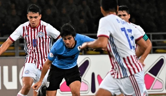 Uruguay y Paraguay empataron 2-2 por la fecha 1 del hexagonal final del Sudamericano Sub 17