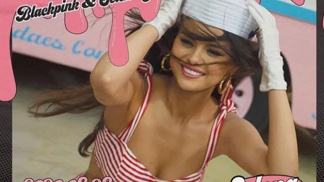 Desliza para ver más fotos de Selena Gomez y Lisa de BLACKPINK. Créditos: Instagram