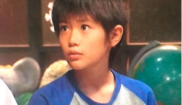 Haruma Miura a los 10 años en el jdrama Manatsu no Merry Christmas (TBS, 2000). Crédito: Instagram
