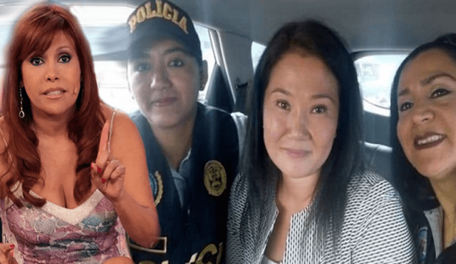 Magaly Medina hace inesperada confesión sobre policías tras 'Selfie de Keiko Fujimori'