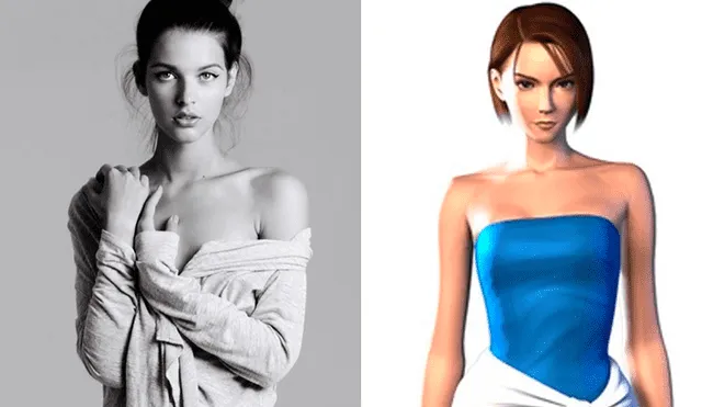 Sasha Zotova y Jill Valentine (RE3 para PS1).