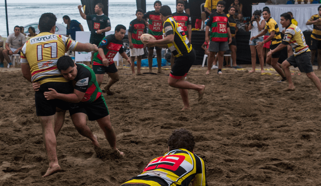 El  torneo de Rugby de playa se realizará mañana en Chorrillos