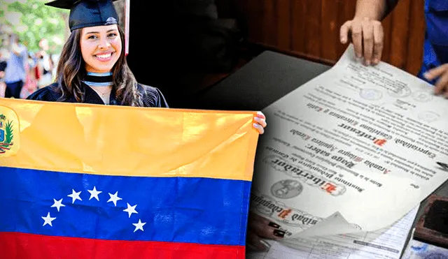 Los venezolanos tienen la posibilidad de validar sus títulos universitarios en Perú. Foto: composición Gerson Cardoso LR/Jacie Rueda/Venezuela Migrante.