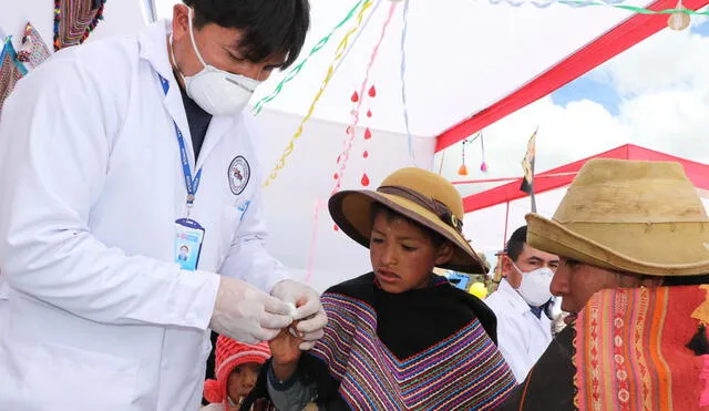 Huancavelica: DIRESA realiza jornada para combatir la anemia en población vulnerable