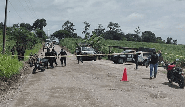 México: asesinan a balazos a cuatro policías y dos civiles en Veracruz