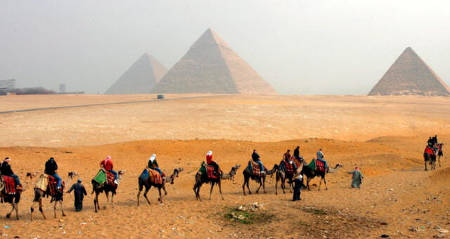 Egipto: revelan método de traslado de piedras para construir pirámides