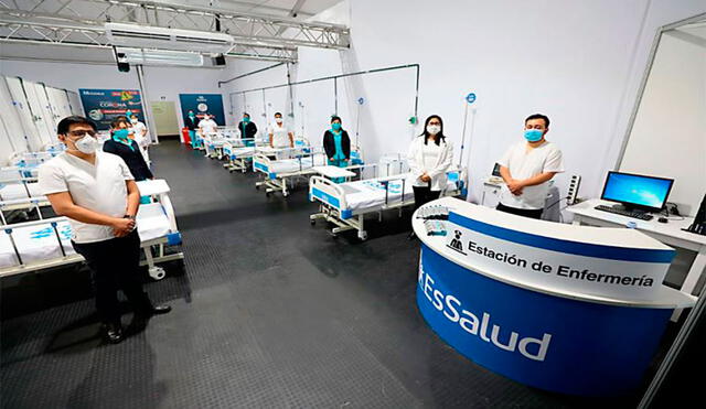 EsSalud de Lambayque indicó que hospitales temporales seguirán brindando atención a pacientes.