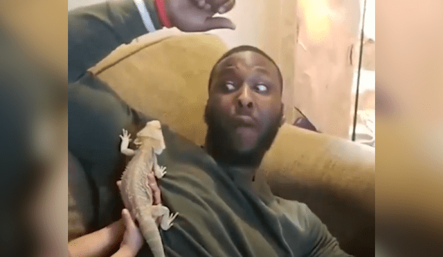 YouTube viral: así fue la divertida reacción de un padre al conocer la mascota de su hijo [VIDEO]