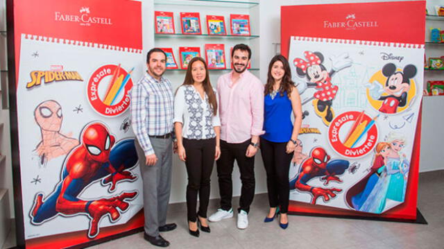 Faber-Castell: nueva línea inspirada en personajes de Disney y Marvel