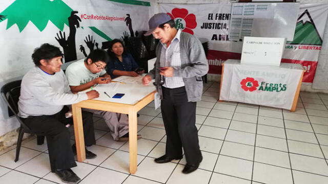 Descontento en Frente Amplio por candidaturas en Cusco 