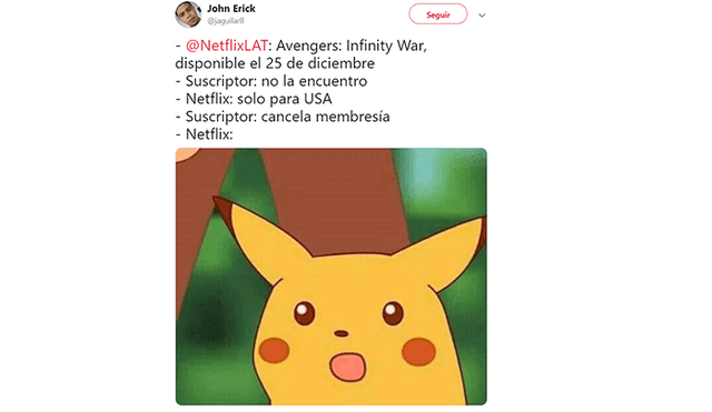 Netflix anunció a Infinity War para su servicio, pero amarga verdad fue revelada