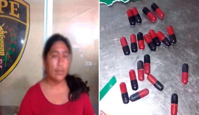 Intervienen a mujer en penal de Chiclayo. Foto: INPE.