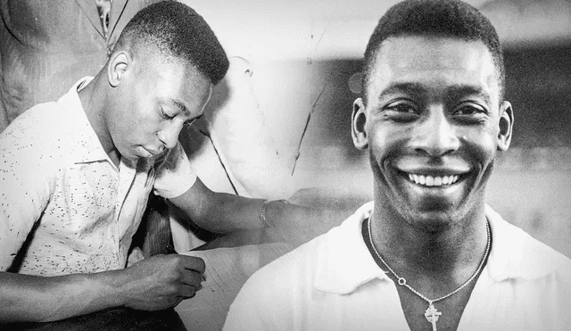 El primer contrato de Pelé no mejoró mucho su sueldo original en Santos. Foto: Composición Jazmin Ceras / Instagram Pelé / AFP