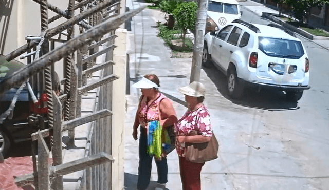 Dos ancianas roban vivienda en Chiclayo [VIDEO]