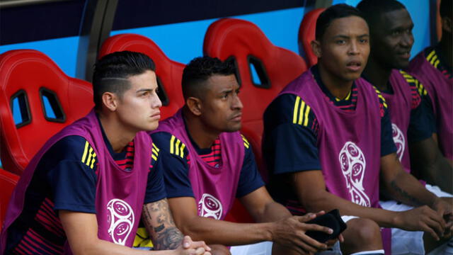 Colombia vs Japón: ¿por qué James Rodríguez no arrancó de titular?