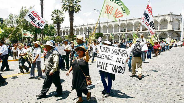 Minera Southern: “Dirigentes están divididos por proyecto Tía María”