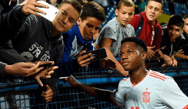 Ansu Fati, joven estrella del Barcelona, debutó con la selección español Sub 21.