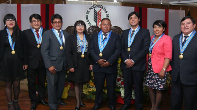 Colegio de Periodistas del Perú eligió a nuevo decano